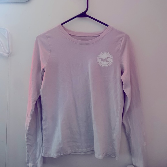 Hollister Tops - Pink Hollister Graphic long sleeve